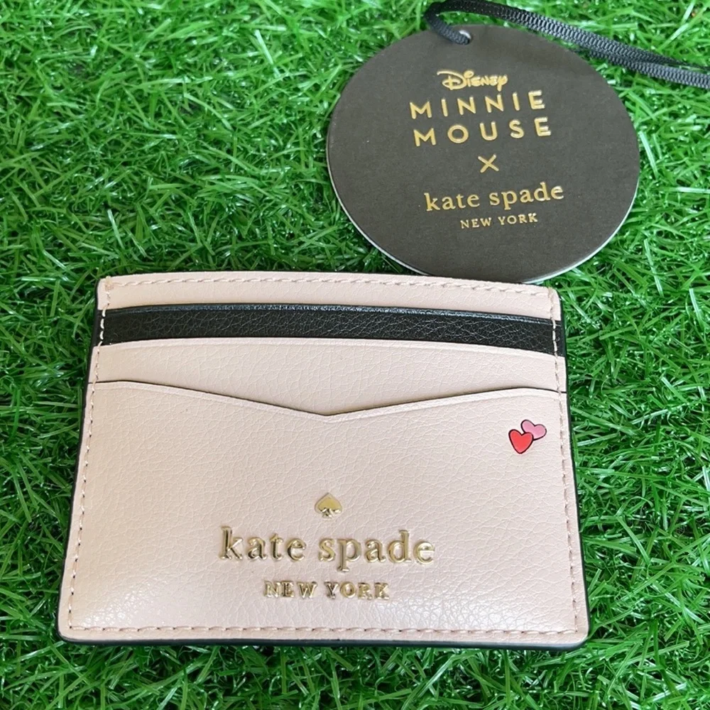 disney x kate spade new york minnie sm cardholder